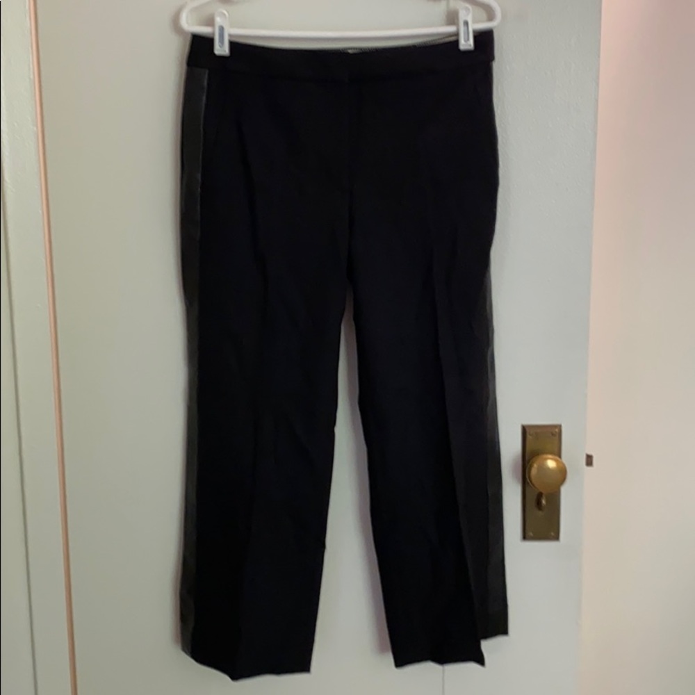 J. Crew cropped tuxedo pants